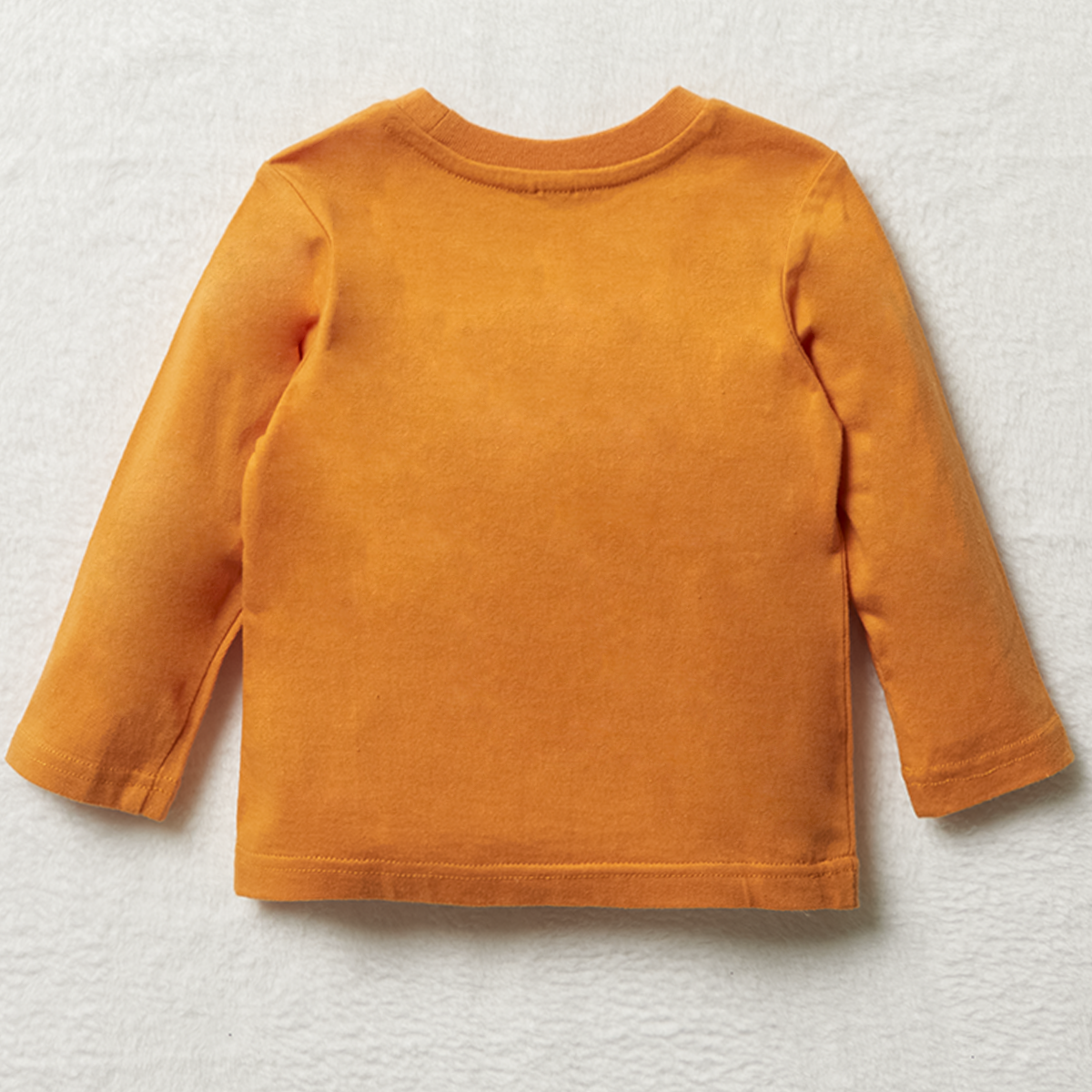 LS PLN TEE ORANGE-BURNT ORANGE-24-36 MNTHS (1)