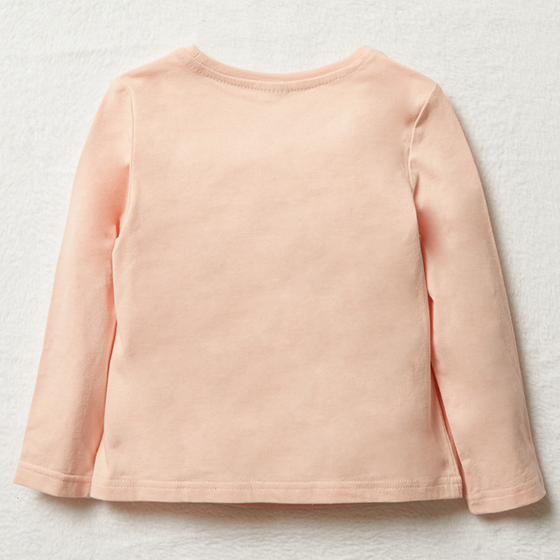 Long sleeve basic tee dusty pink-DUSTY PINK-3-4 YRS