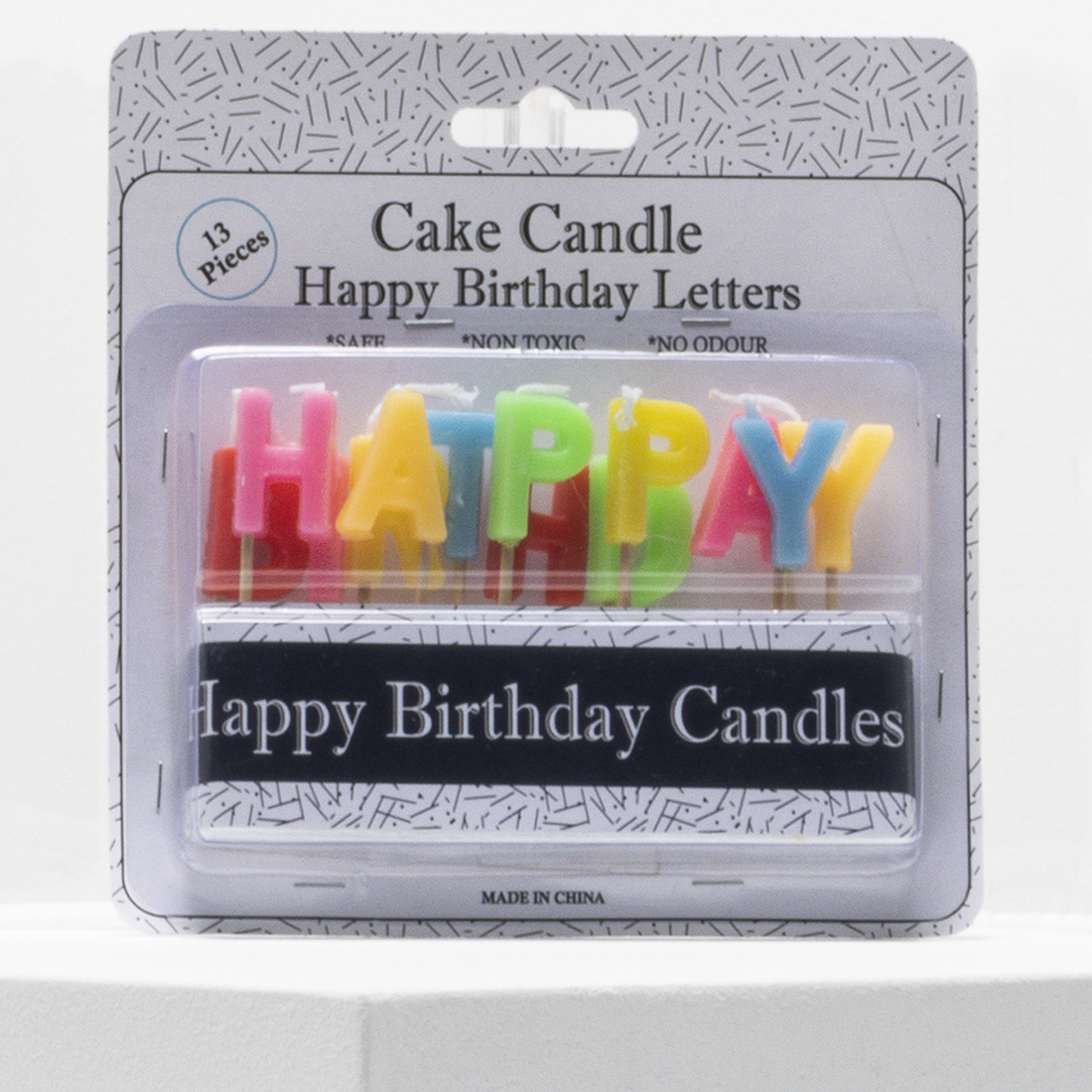 Happy birthday candles assorted-ASSORTED-ONE SIZE