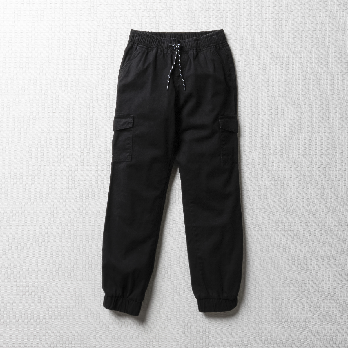 Cargo fashion trouser black-BLACK-7-8 YRS