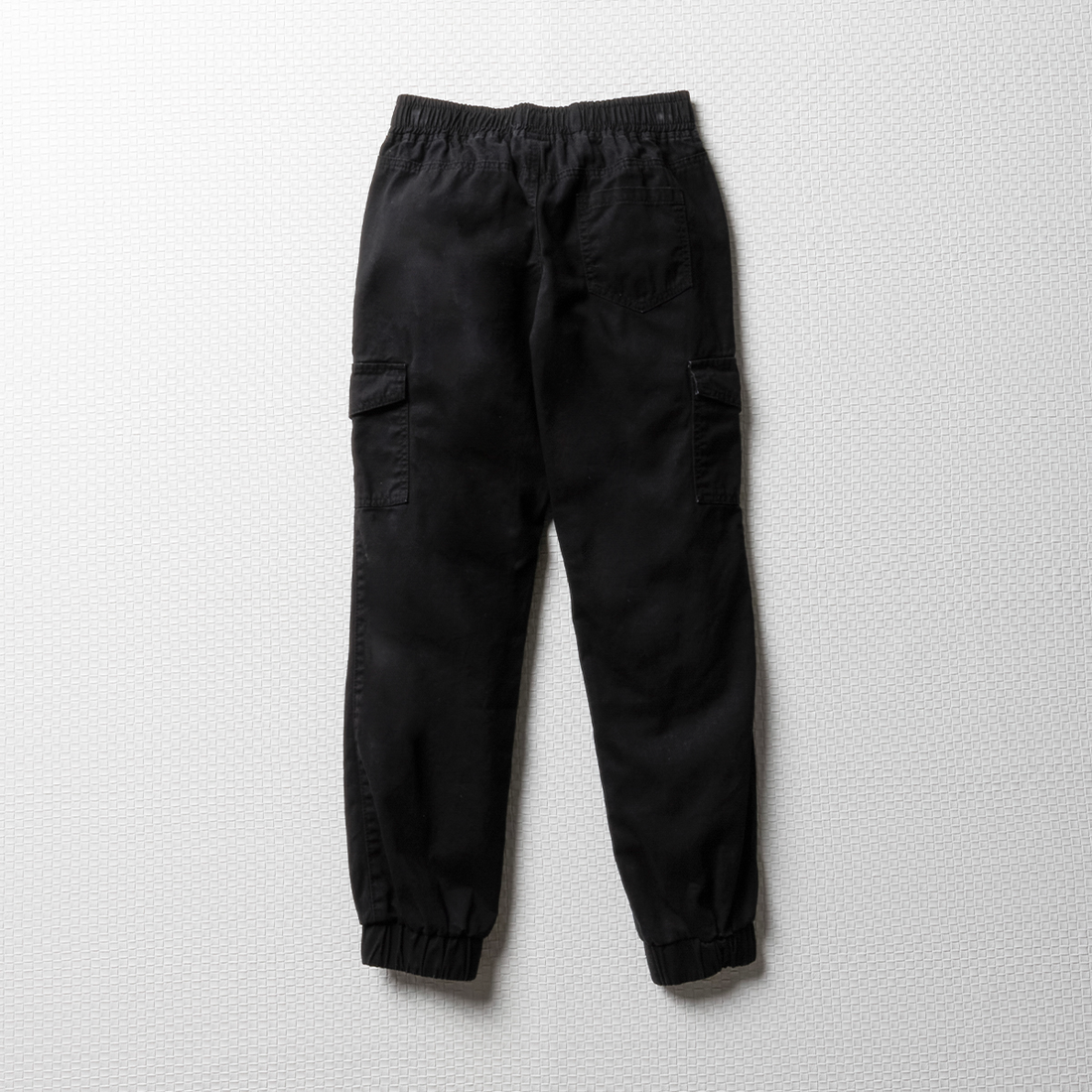 Cargo fashion trouser black-BLACK-7-8 YRS