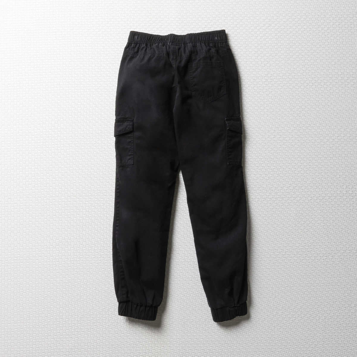 Cargo fashion trouser black-BLACK-7-8 YRS (1)