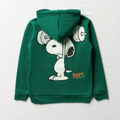 Snoopy hooded tracktop green-FATIGUE-9-10 YRS (3)