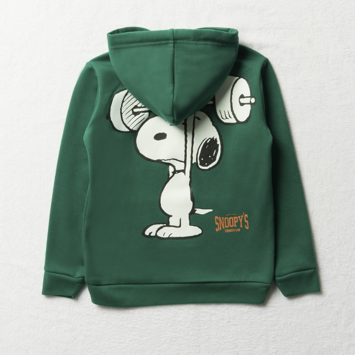 Snoopy hooded tracktop green-FATIGUE-9-10 YRS (3)