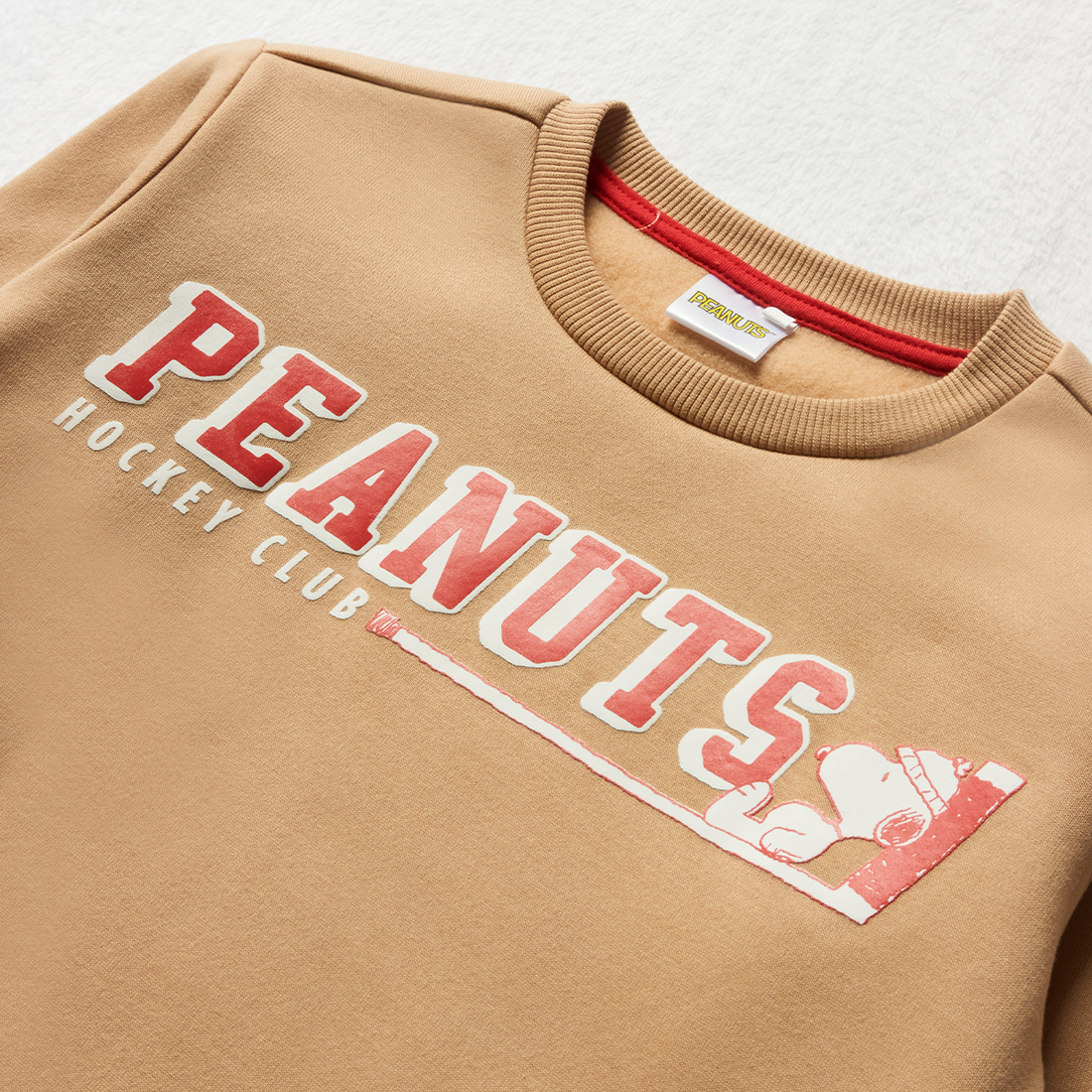 Peanuts crew tracktop nougat-BEIGE-9-10 YRS