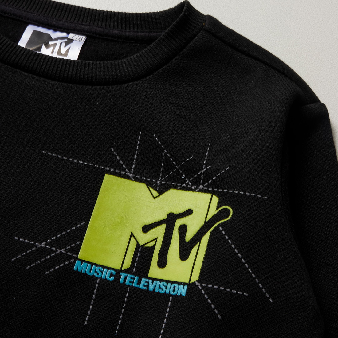 MTV crew tracktop black-BLACK-9-10 YRS