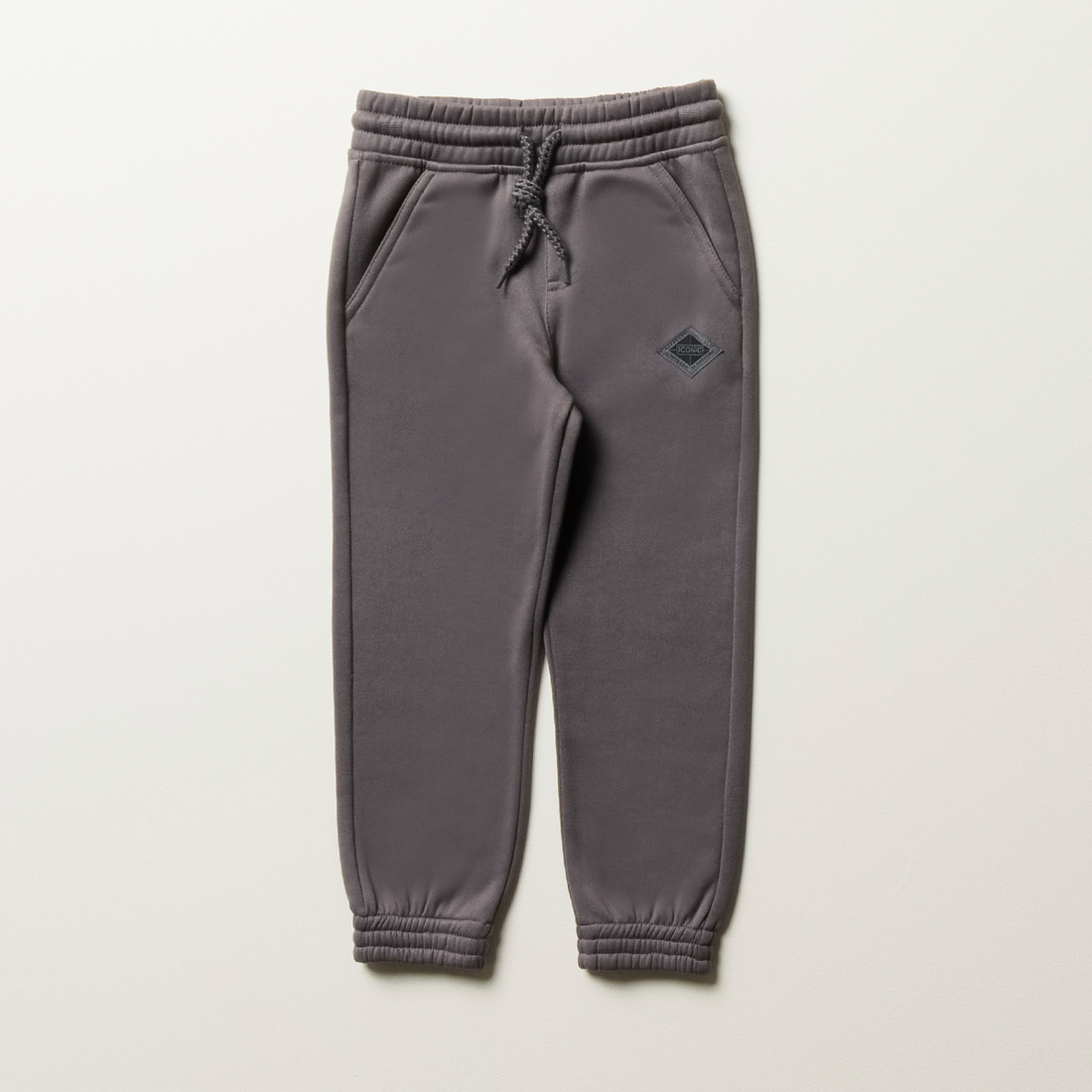 MI 3 Pack trackpants chocolate sage and charcoal-CHARCOAL-3-4 YRS