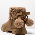 Folder sherpa novelty chunky boot tan-TAN-4 (3)