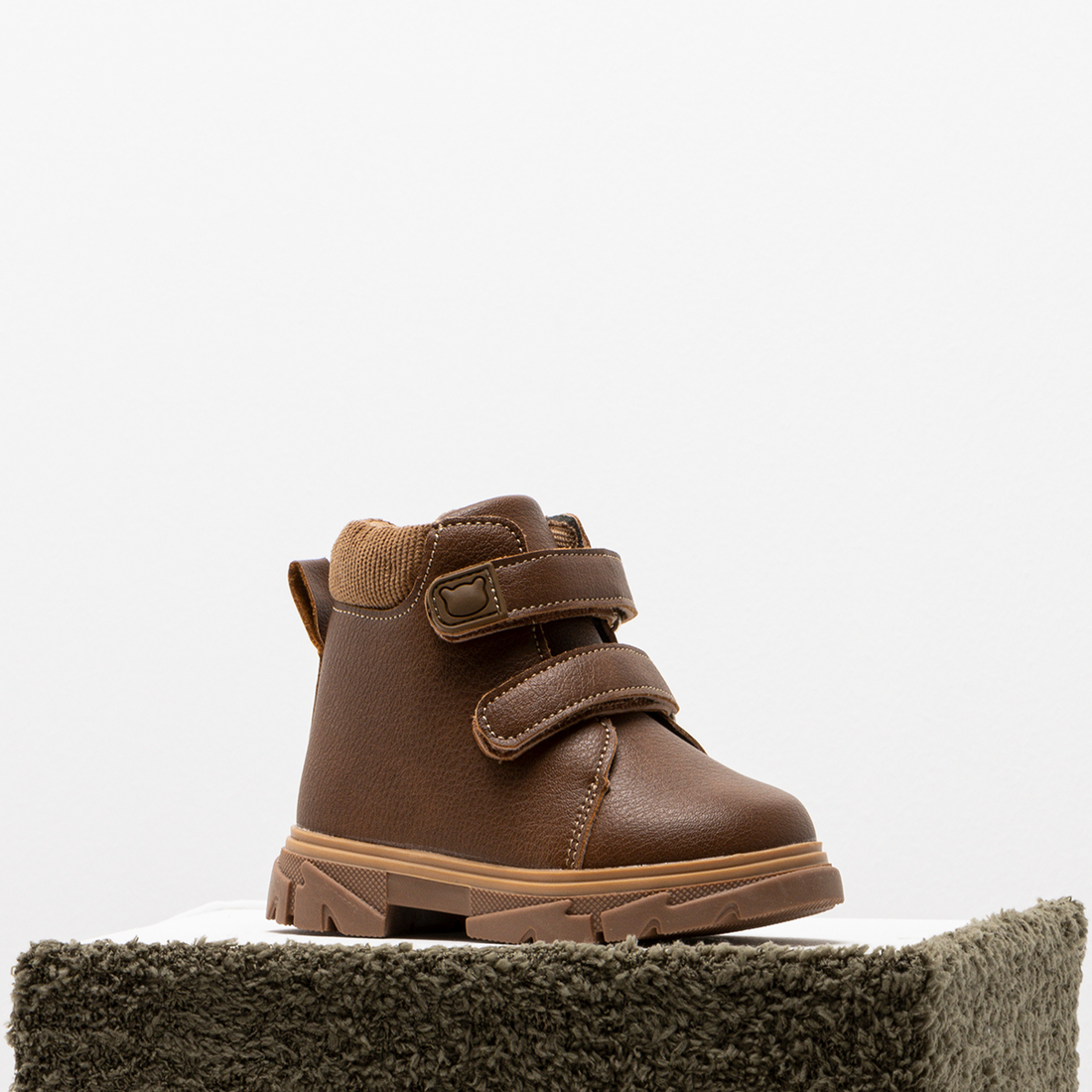 DOUBLE VELCRO CHUNKY TAN-TAN-4