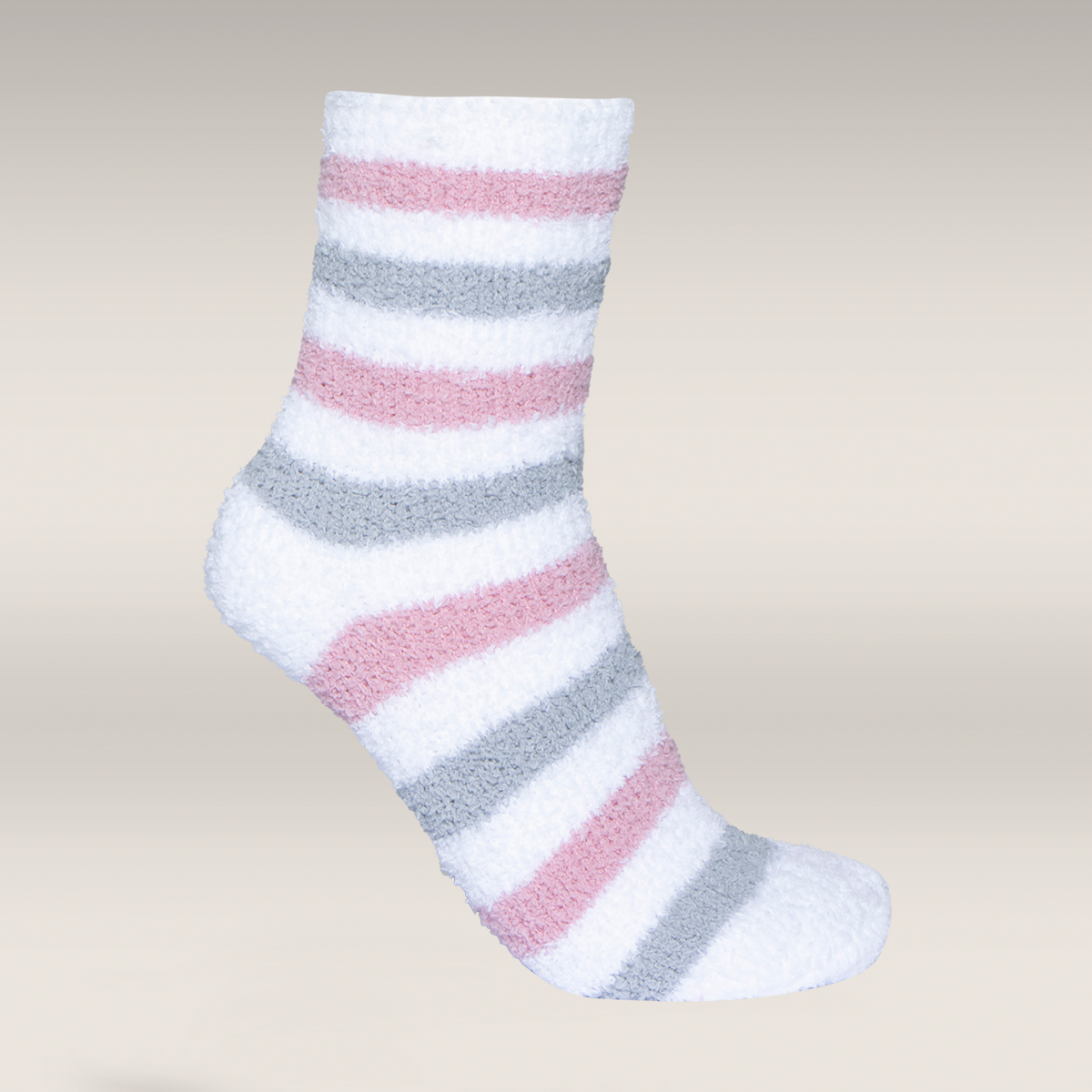 2 Pack chunky socks pink spot-LIGHT PINK-4-7 (1)