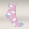 2 Pack chunky socks pink spot-LIGHT PINK-4-7 (2)