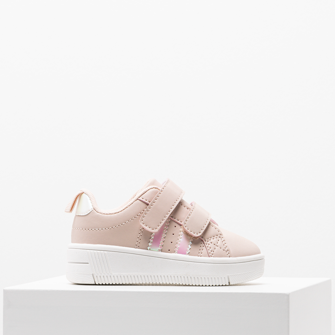 Chunky sneaker pu pink-MID PINK-2