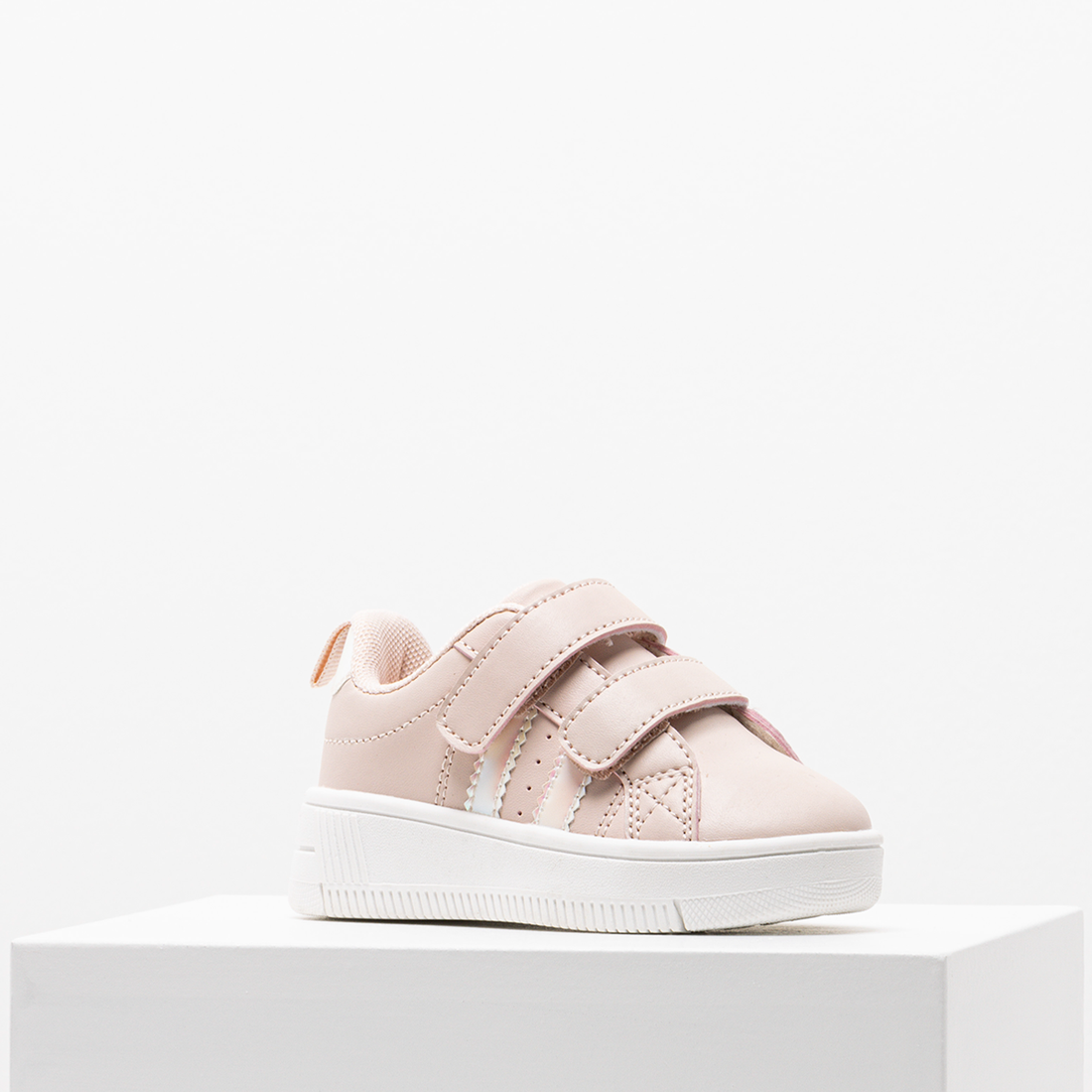 Chunky sneaker pu pink-MID PINK-2