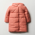 Duvet coat rose pink-MID PINK-3-4 YRS