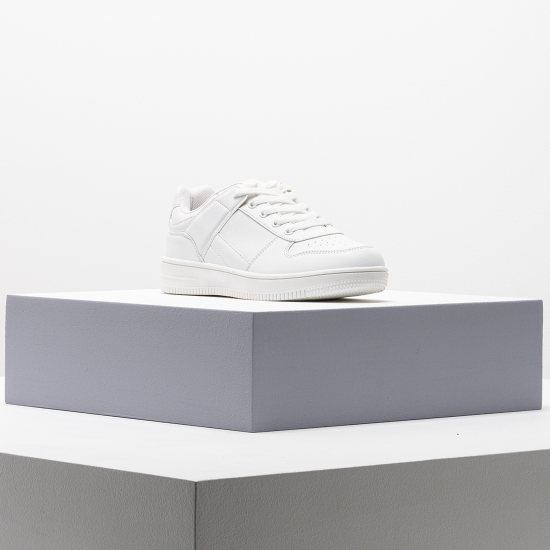 Monotone sneaker white-WHITE-1