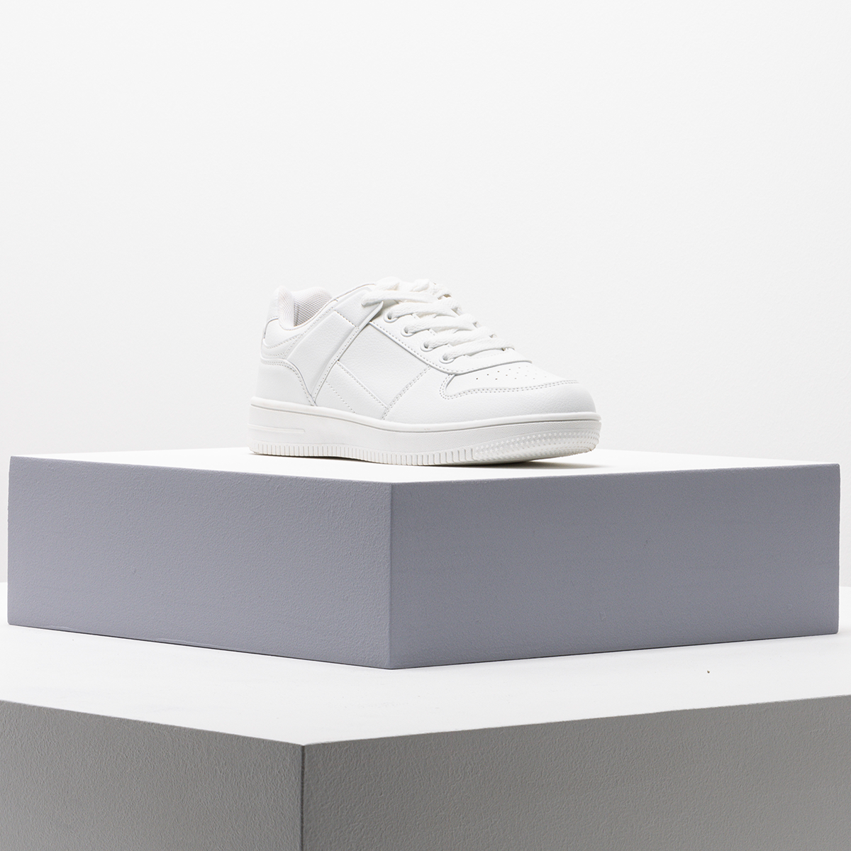 Monotone sneaker white-WHITE-1 (1)