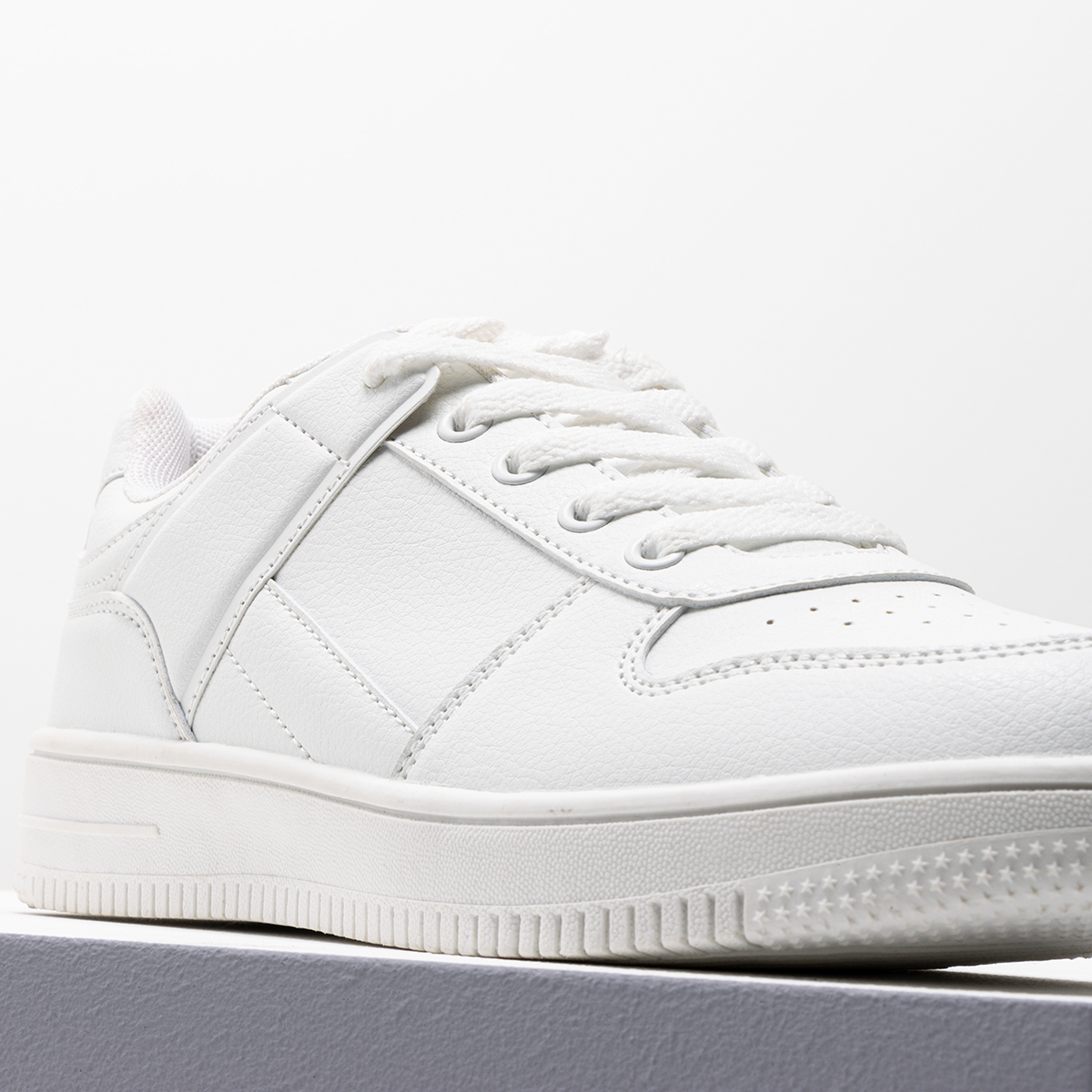 Monotone sneaker white-WHITE-1 (2)