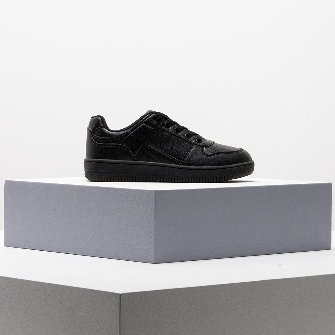 Monotone sneaker black-BLACK-1