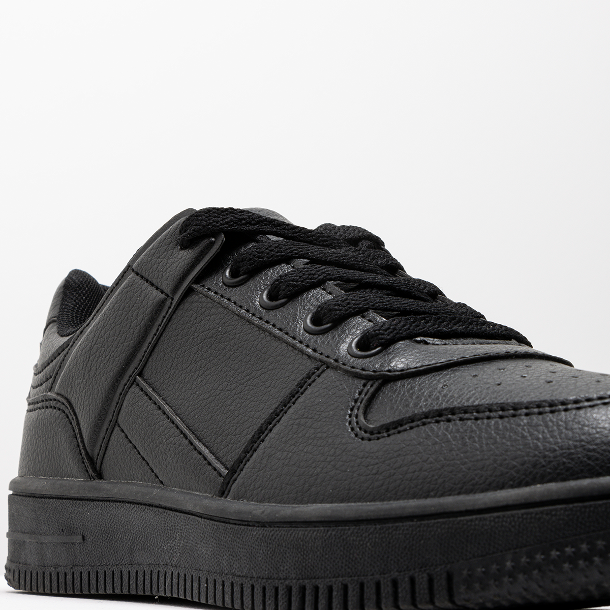 Monotone sneaker black-BLACK-1 (2)