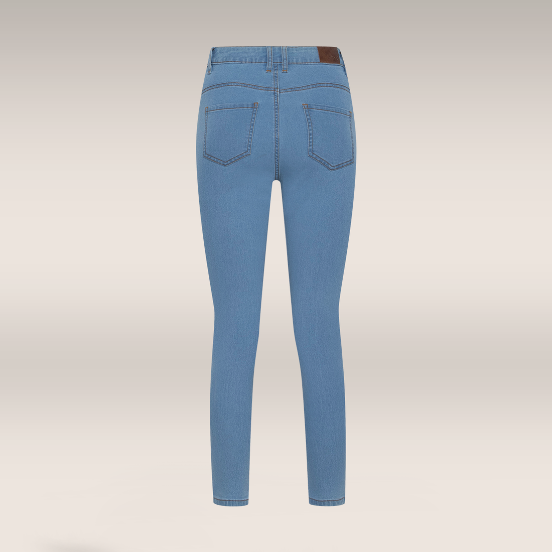 LIGHT WASH SKINNY JEANS-LIGHT BLUE-50