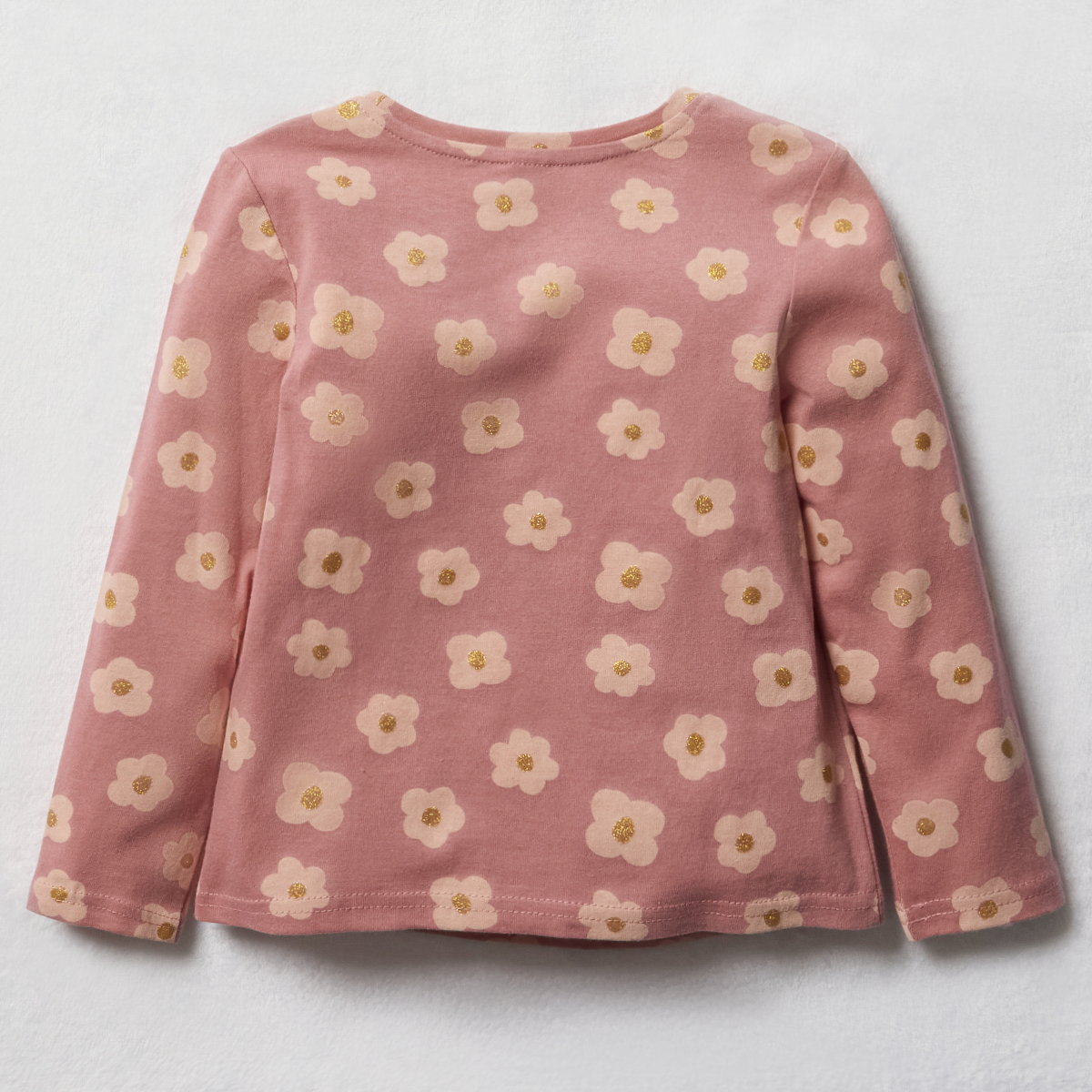 Long sleeve basic tee pink-DUSTY PINK-3-4 YRS (1)