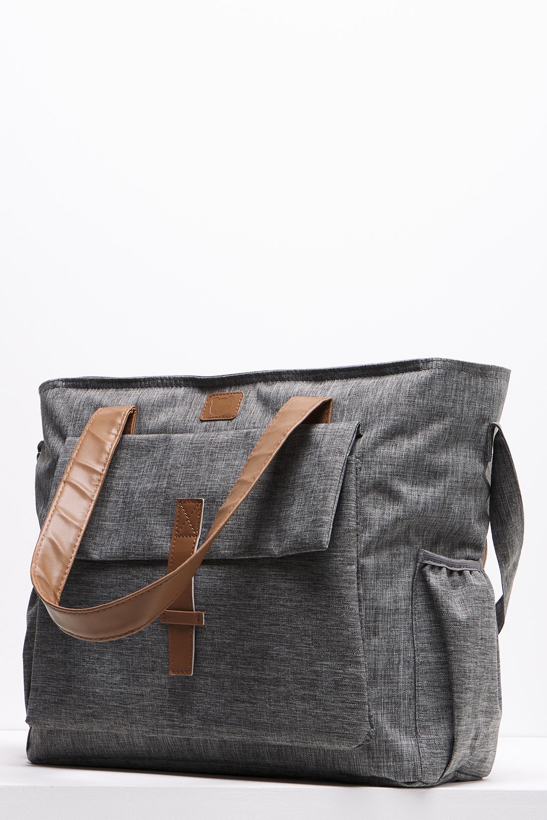 GREY TOTE BOWLER-GREY-ONE SIZE