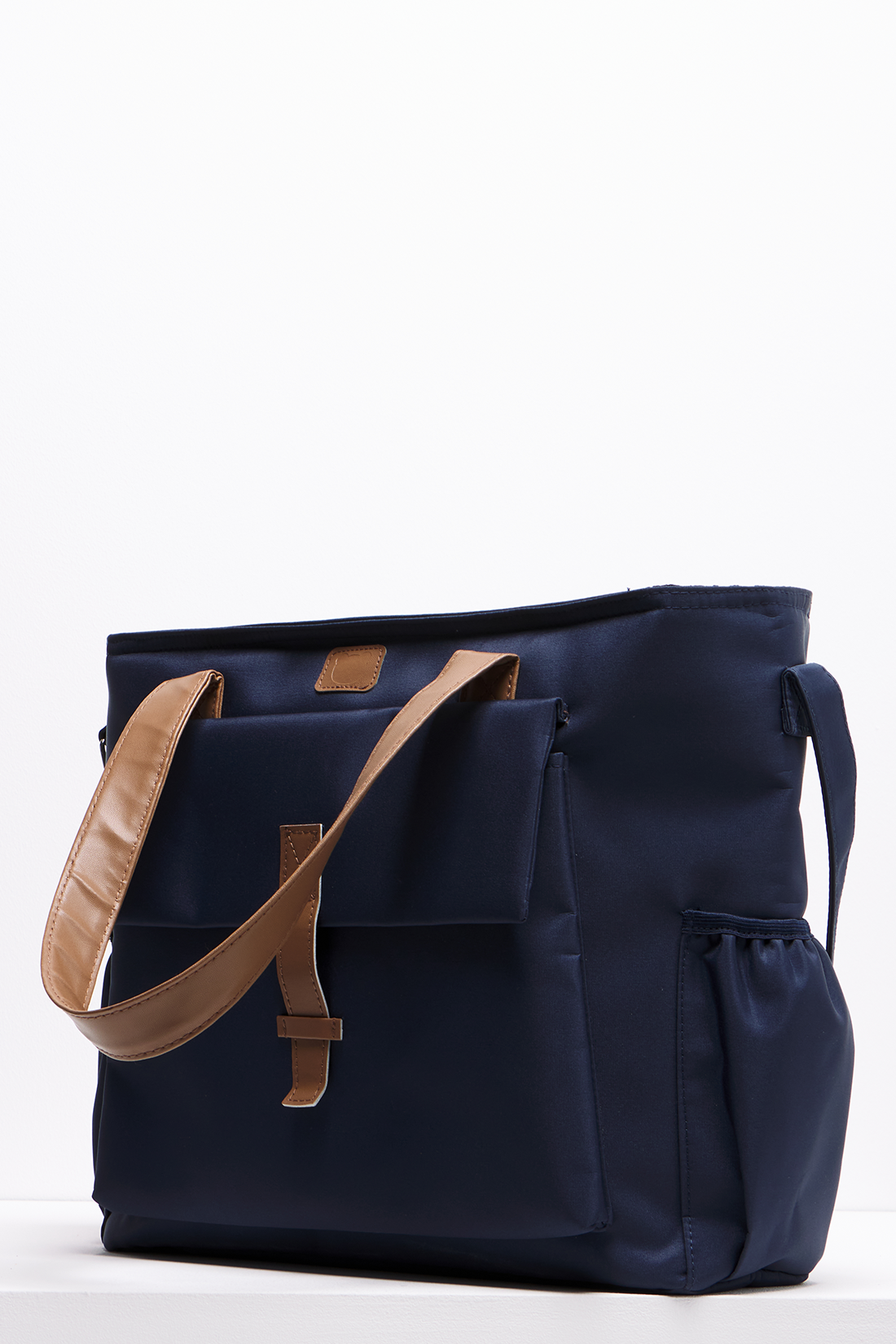 NAVY TOTE BOWLER-NAVY-ONE SIZE