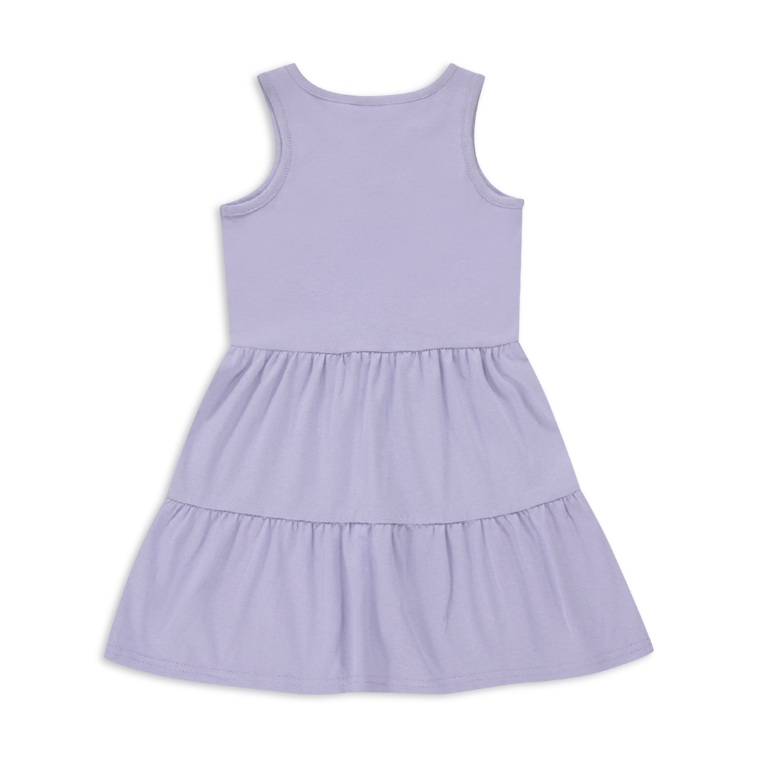 ENCANTO TIERED DRESS PURPLE-LILAC-5-6 YRS