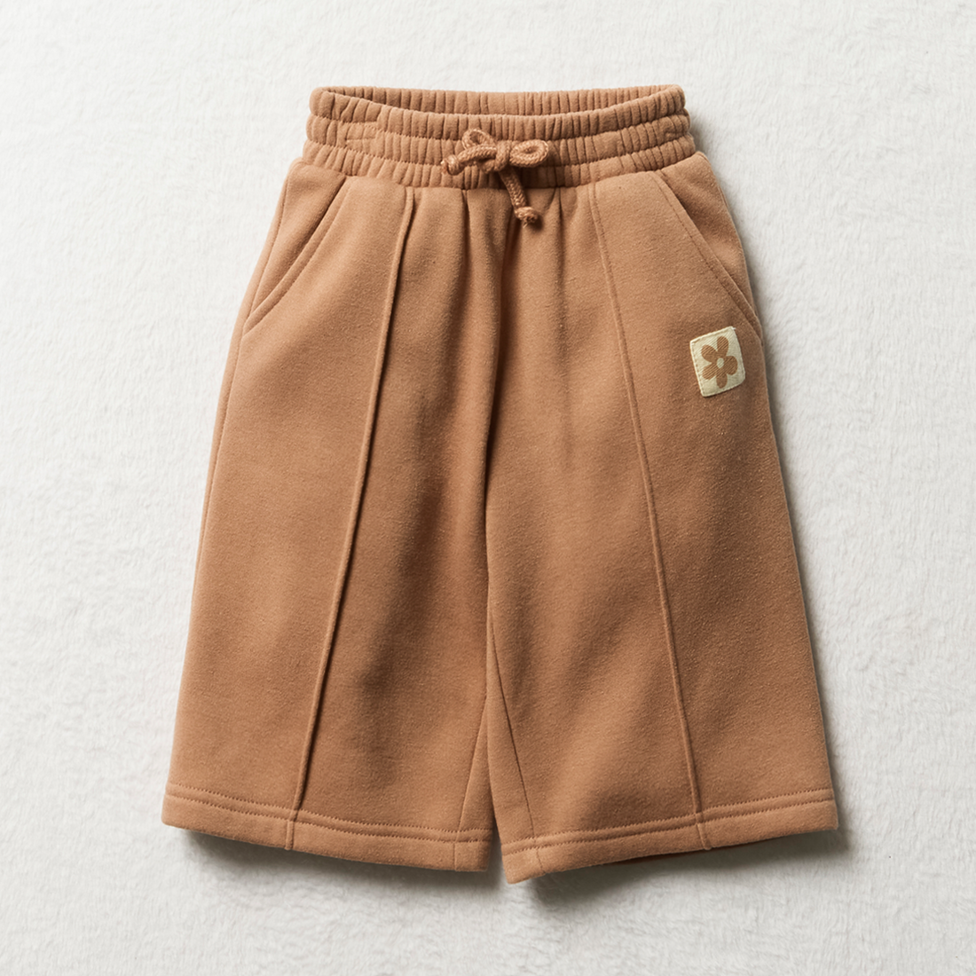 wideleg styled trackpants tuscany-TAN-3-6 MTHS