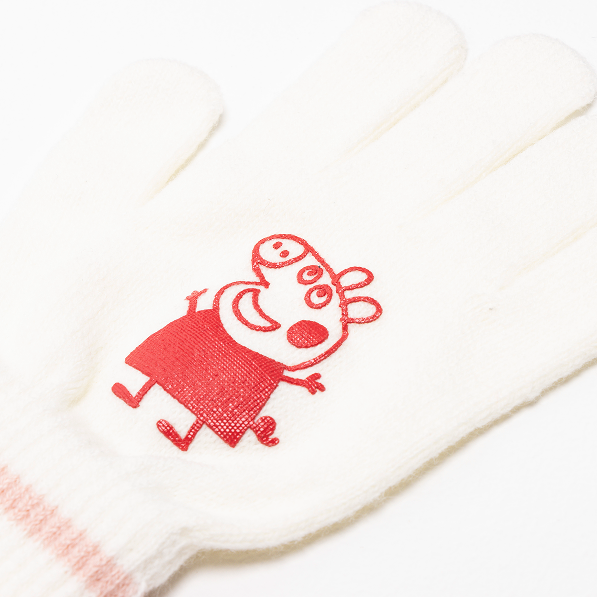 PG peppa cream st beanie and gloves-CREAM-52 CM (2)