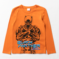 Black panther long sleeve t-shirt burnt orange-BURNT ORANGE-2-3 YRS