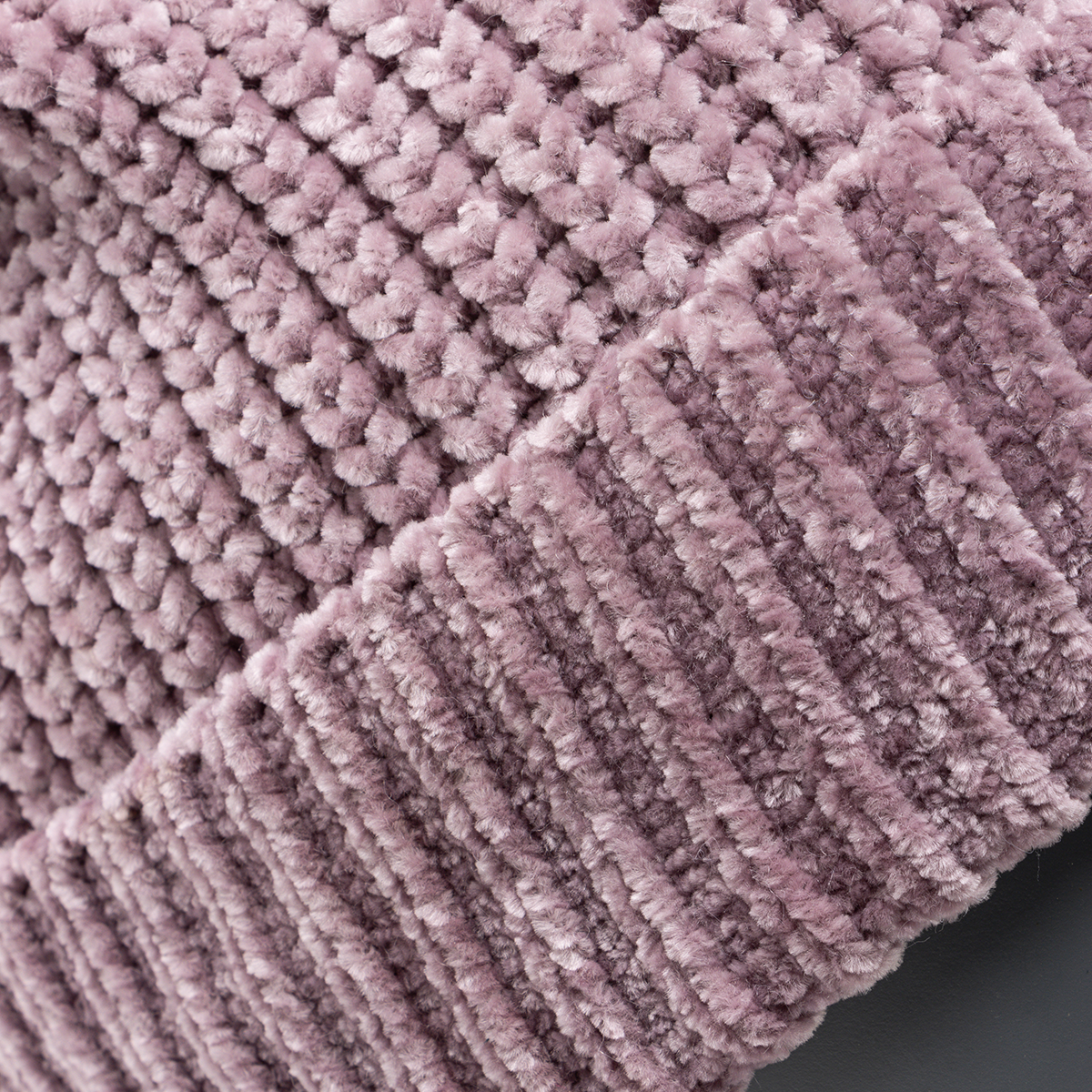 Cable beanie mauve-MAUVE-ONE SIZE (2)