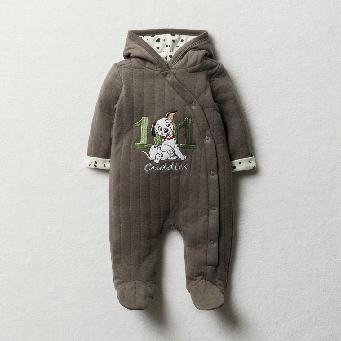 Airlayer babygrow 101 dalmations charcoal-CHARCOAL-0-3 MTHS