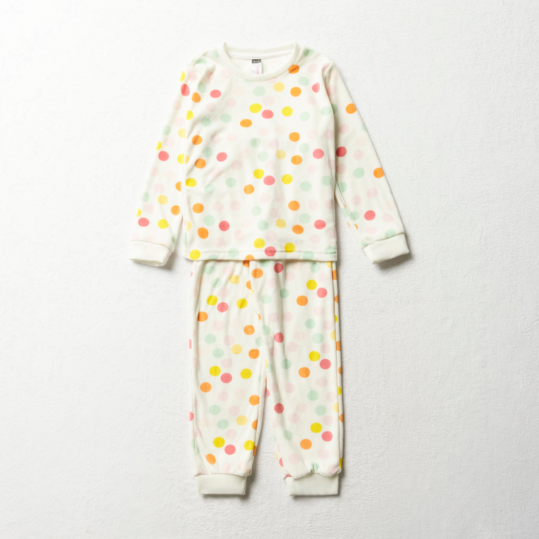 PG LS MINK KNIT AOP SPOT PJ-MILK-2-3 YRS