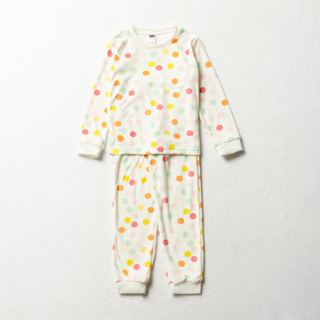 PG LS MINK KNIT AOP SPOT PJ-MILK-2-3 YRS