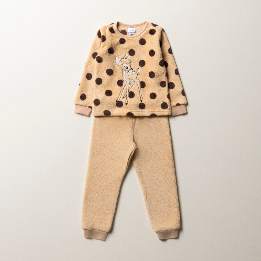 PG bambi polka dot fleece pj-LIGHT PINK-2-3 YRS