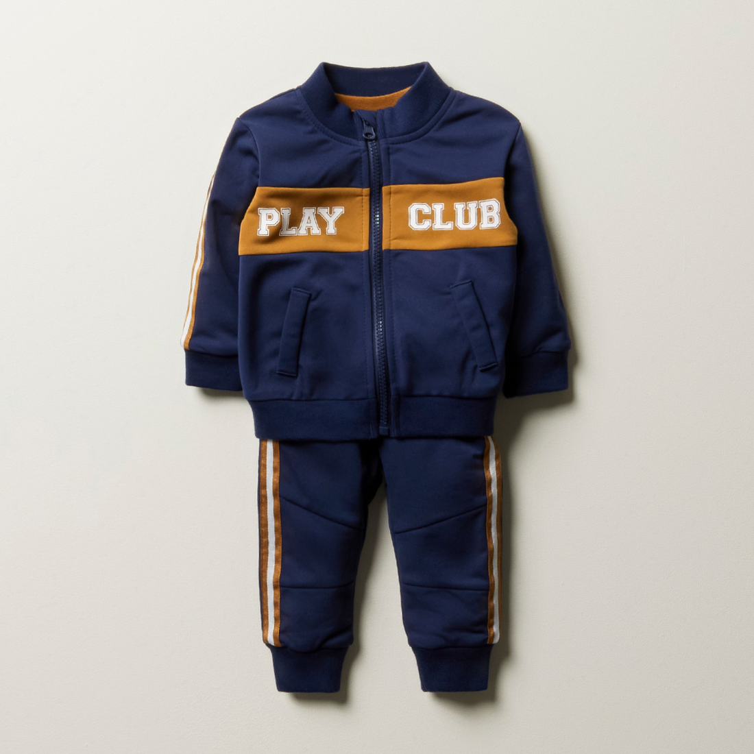 3 PIECE ZIP THROUGH TRACKSUIT NAVY-NAVY-18-24 MTHS