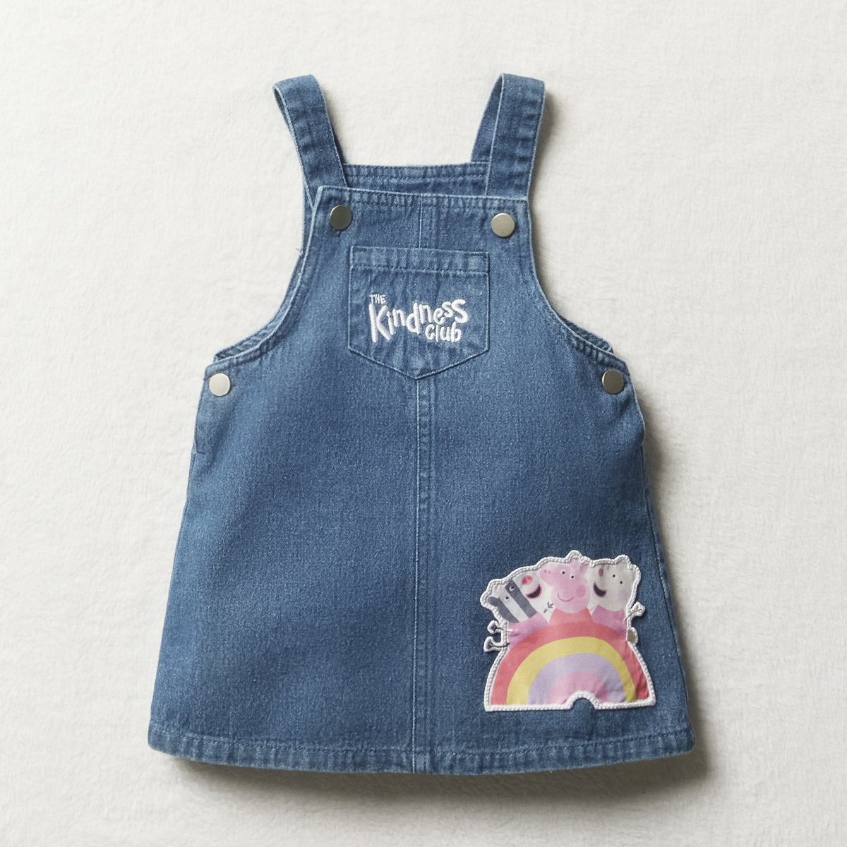 Peppa Pig denim pinni set mid blue wash-MID BLUE-6-12 MTHS (2)