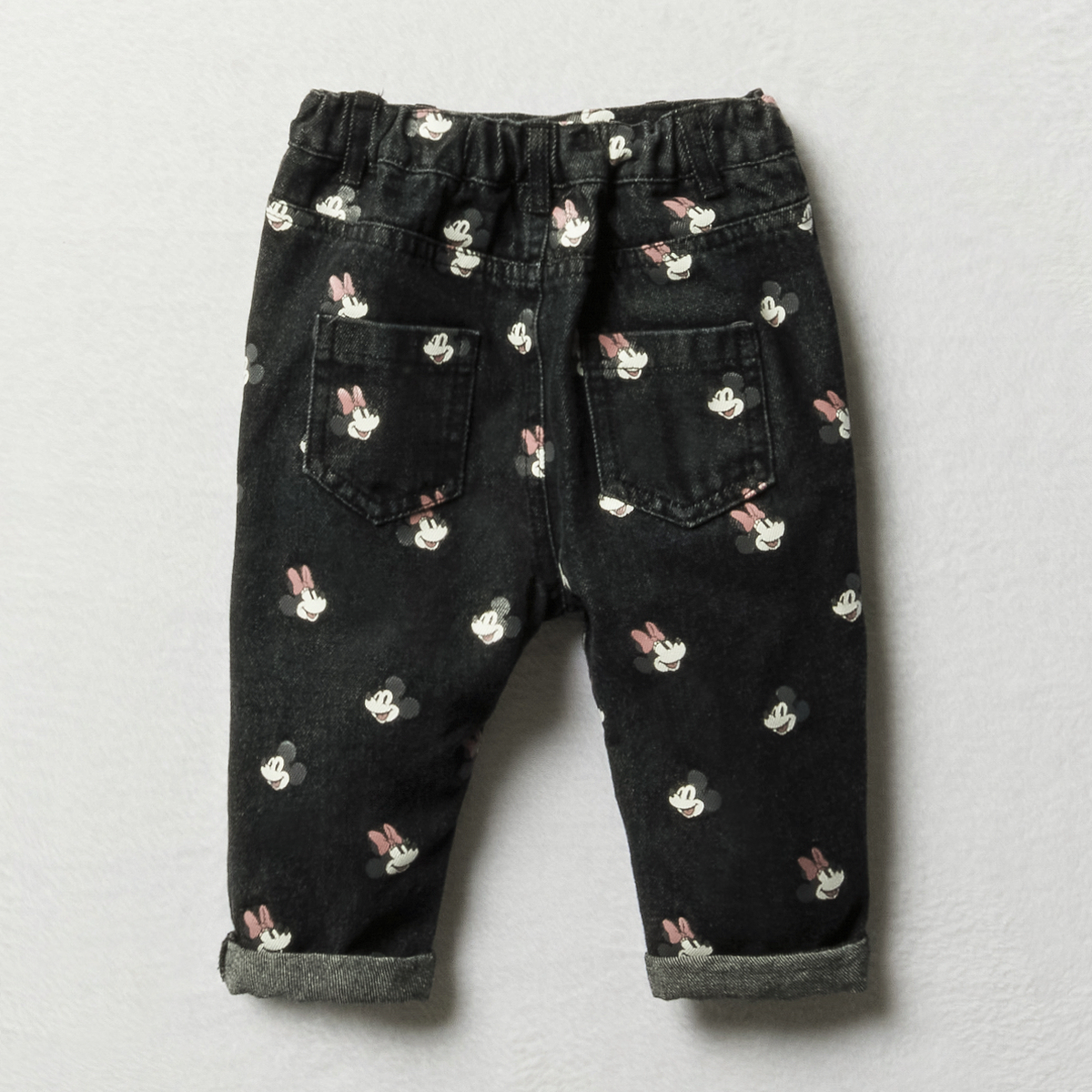 Minnie printed tapered leg jean black-BLACK-12-18 MTHS (1)