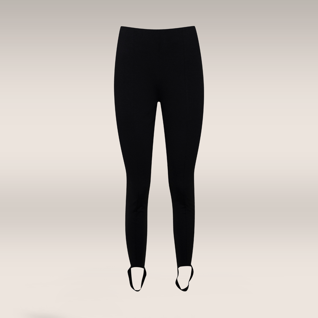 Stirrup legging ponti black-BLACK-M