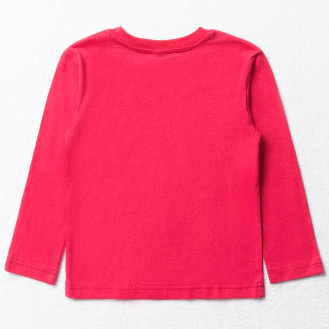 LS T-Shirt Plain Cerise-CERISE-2-3 YRS