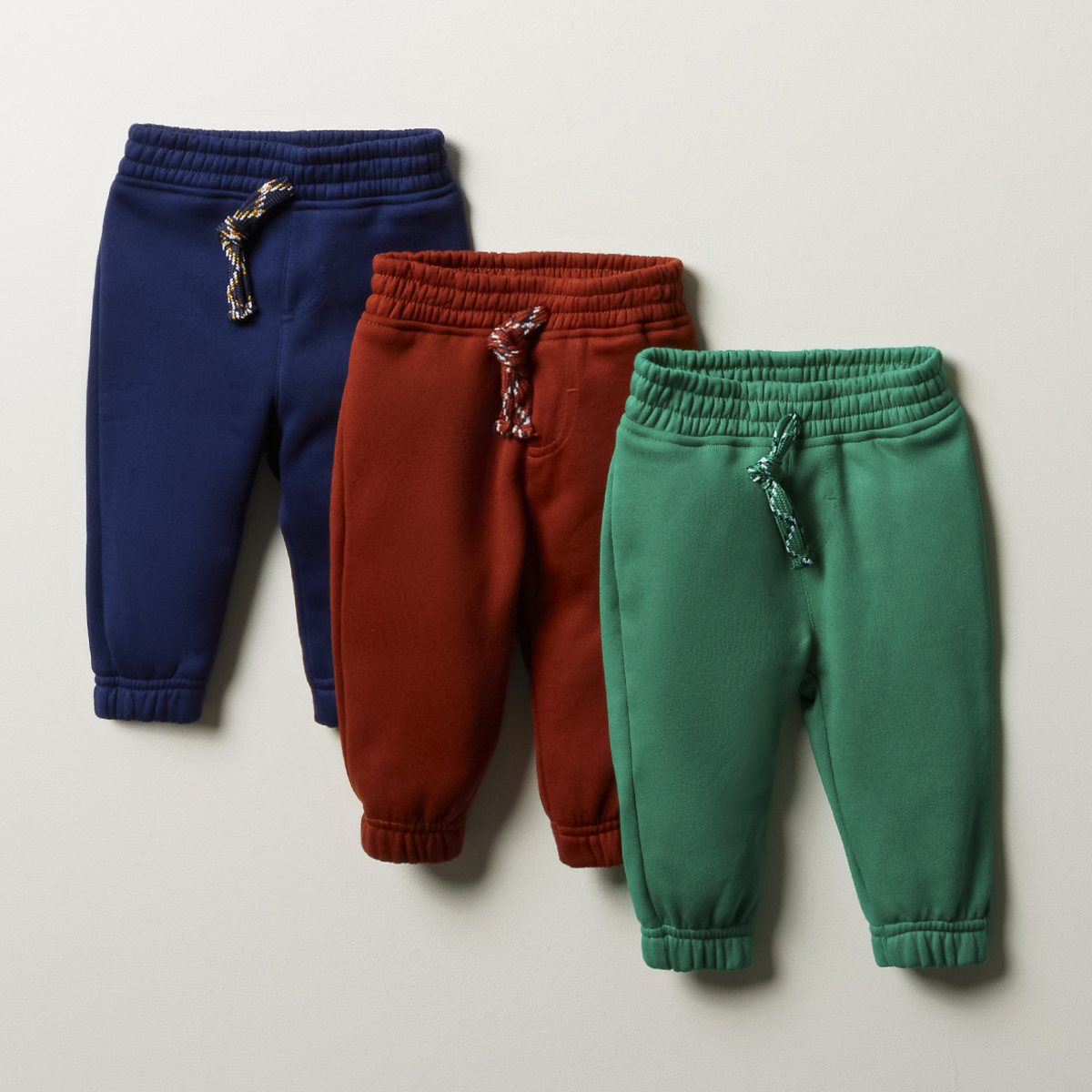 3 pack trackpants basic-RUST-6-12 MTHS