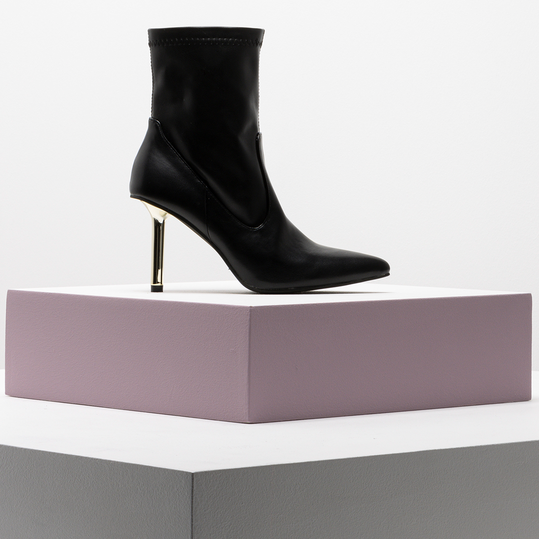 Metal heel boot black-BLACK-5