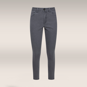 Basic skinny jeans high rise tornado grey-GREY-36