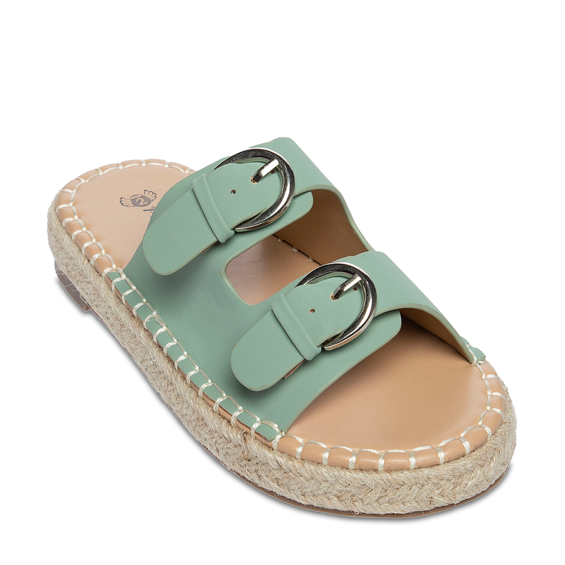 buckle espadrille-KHAKI-1