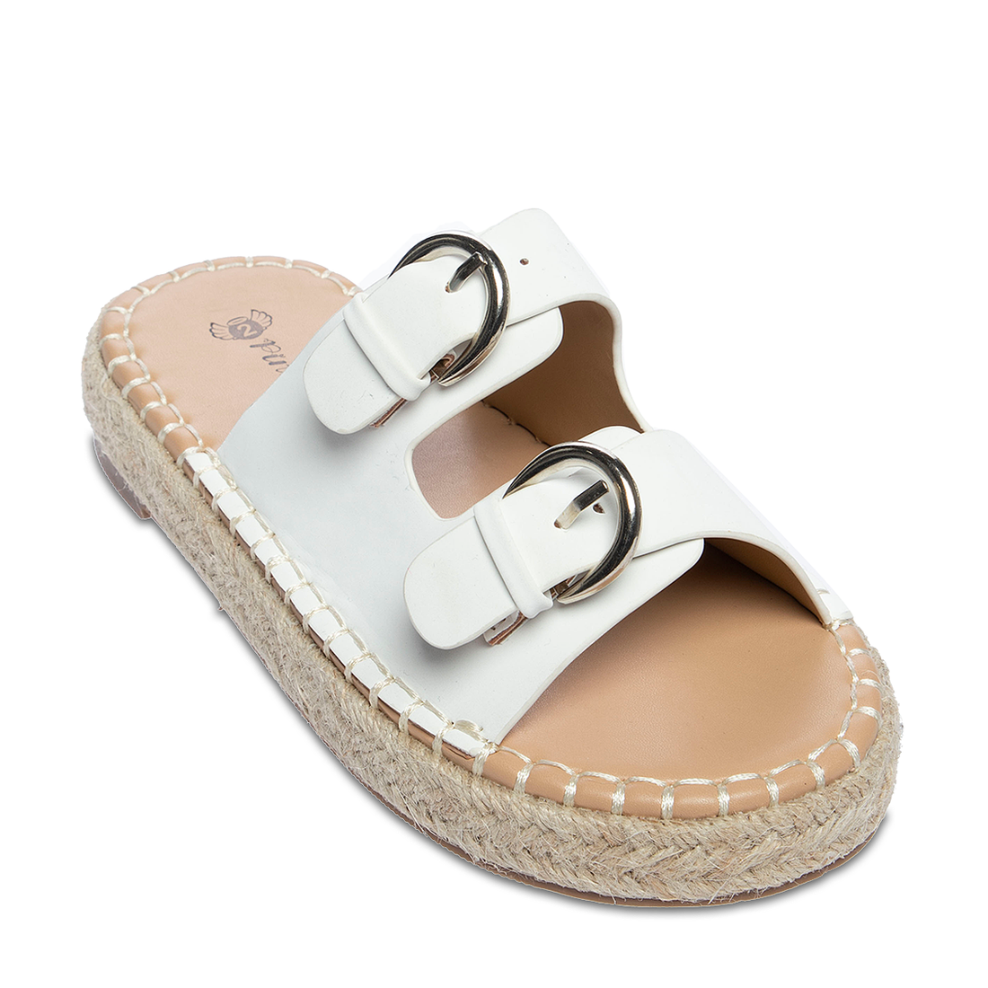 buckle espadrille-WHITE-1