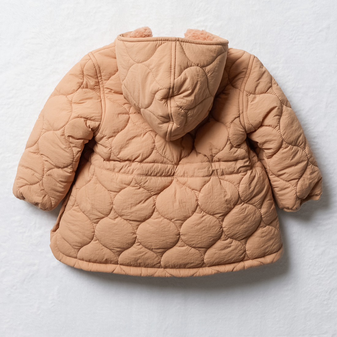 quilted hooded parka jacket tuscany-BROWN-18-24 MTHS