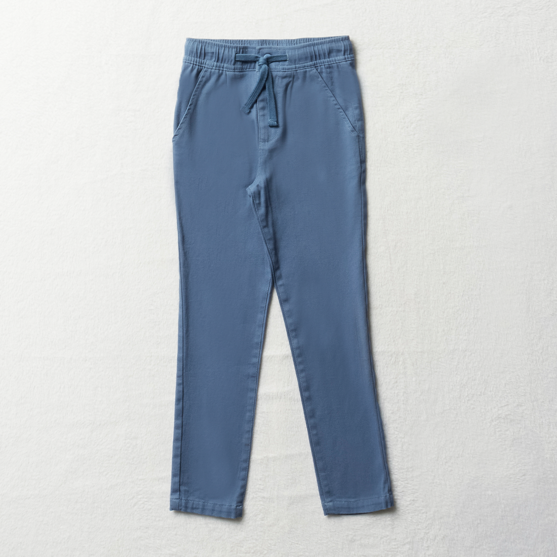 Trouser styled mid blue-MID BLUE-2-3 YRS