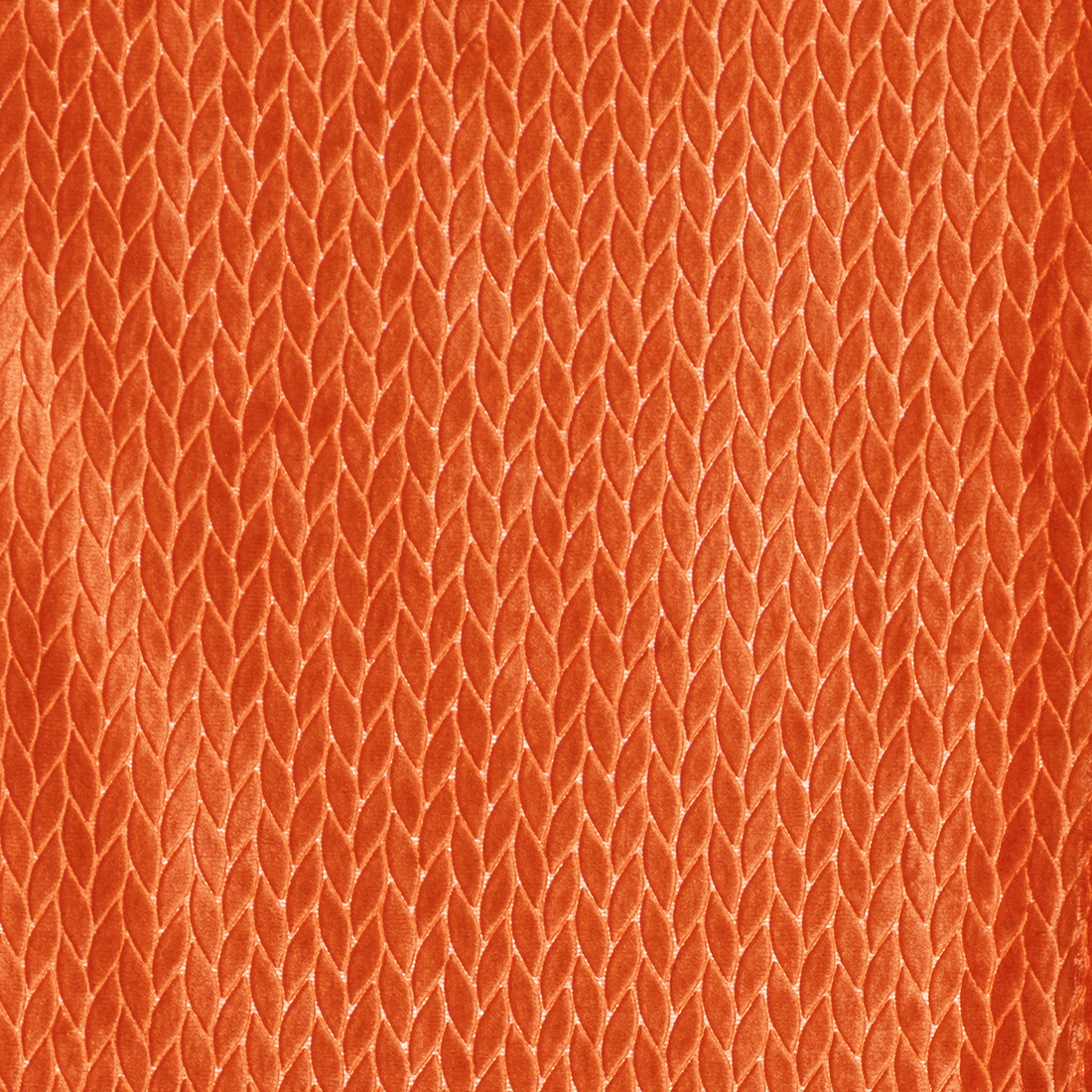 Plait small textured throw burnt orange-BURNT ORANGE-SMALL