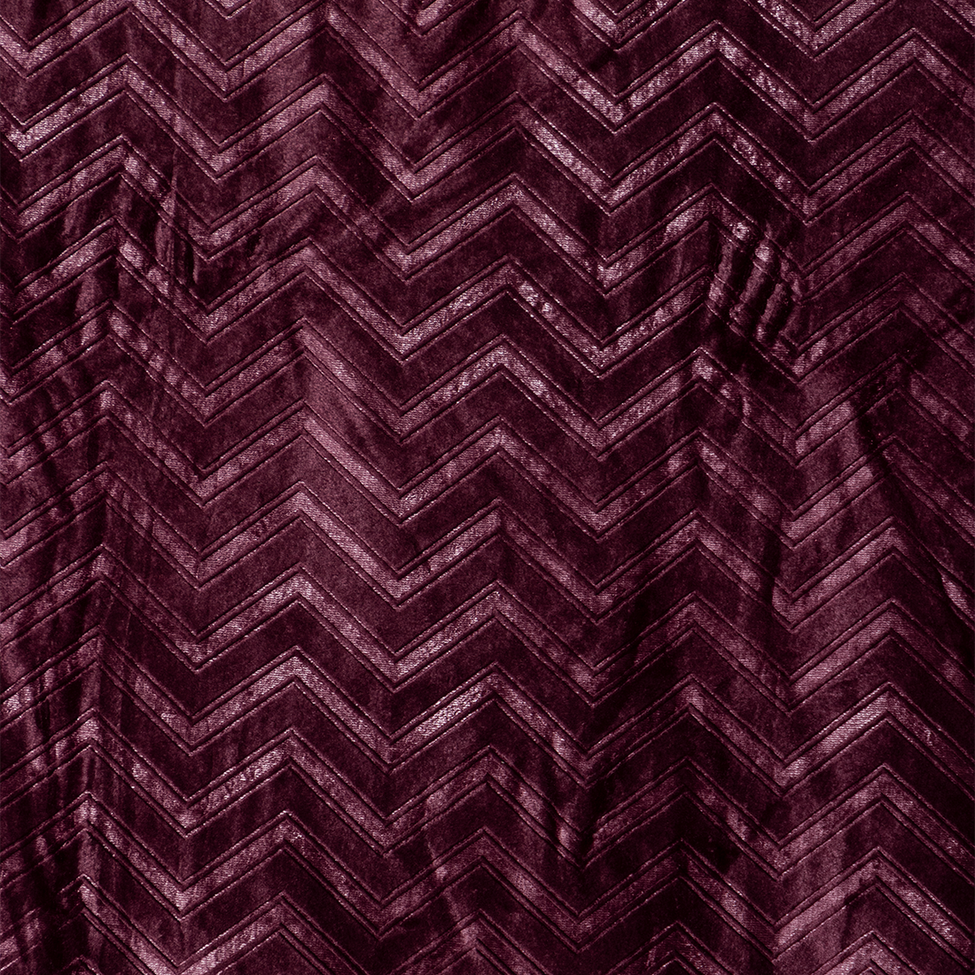 Zigzag large textured throw grape-GRAPE-LARGE